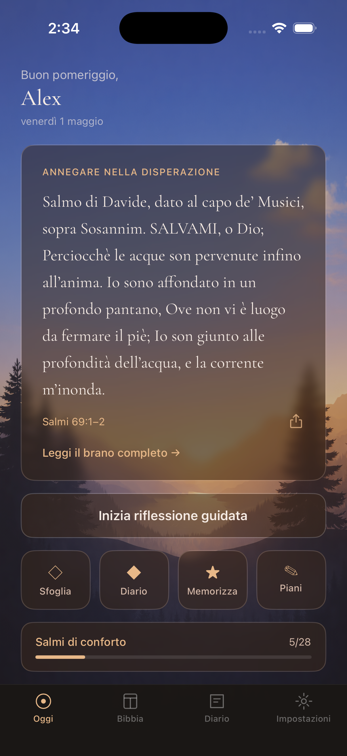Vesper — il passo di oggi